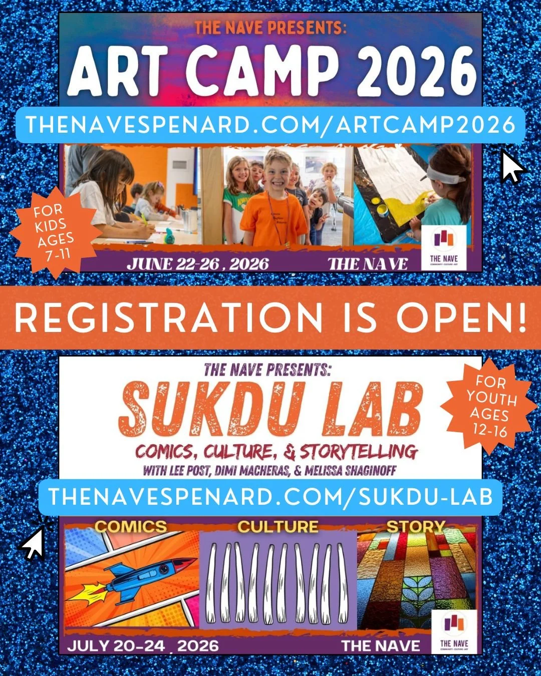 We are delighted to announce that Registration is officially OPEN for our two youth summer programs: Art Camp and SUKDU LAB! 
Space is limited, with sliding scale scholarships available for those with financial need. See application form for details.