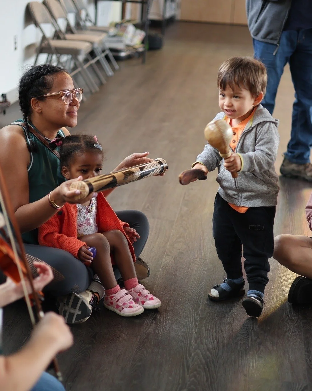 On May 31, Spenard Jazzfest filled The Nave with the joy of music through a day of free community workshops, made possible by support from the Alaska State Council on the Arts.
🎺 Families and music lovers of all ages explored new sounds at the &quot