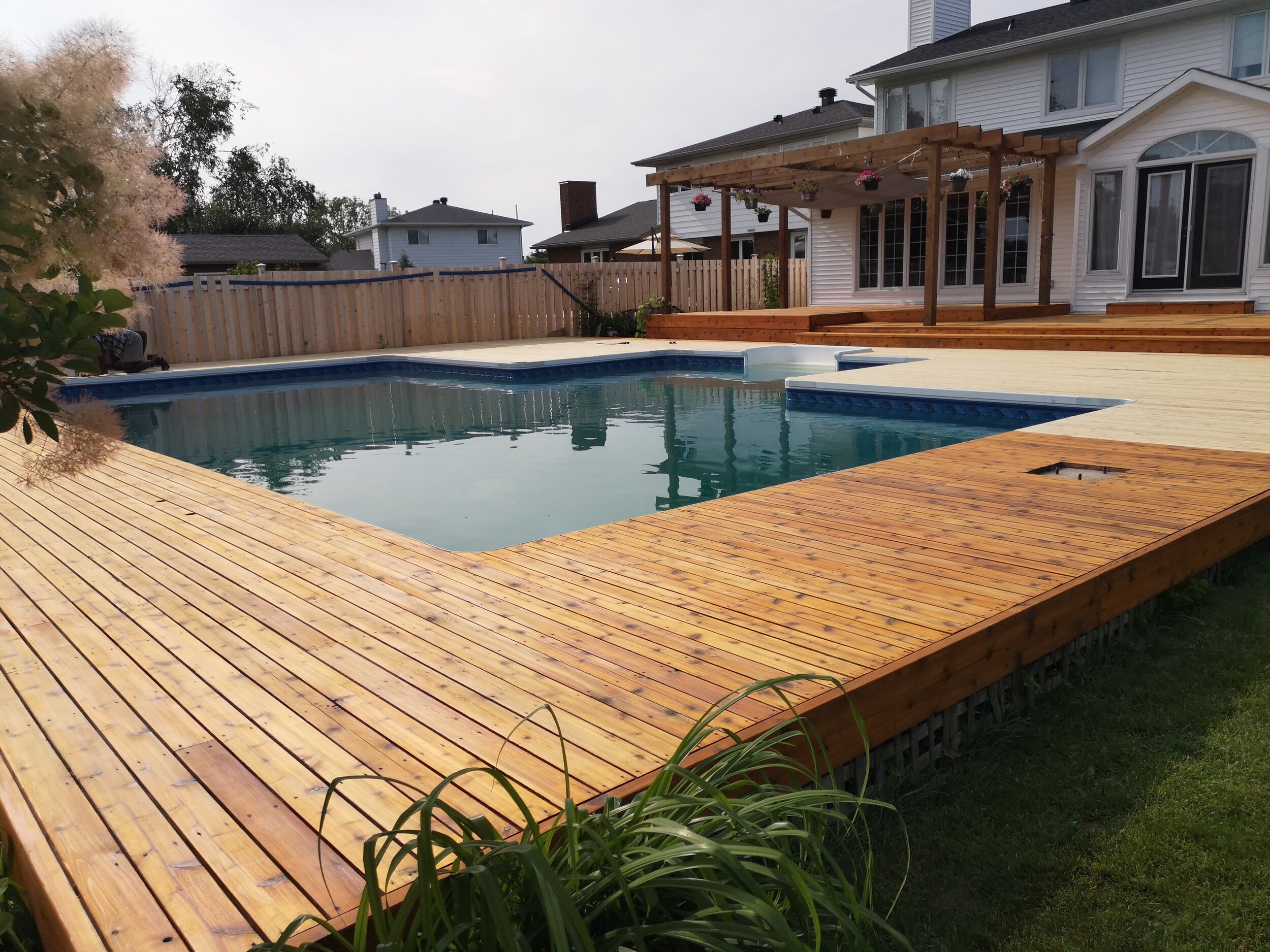 Deck Staining Service