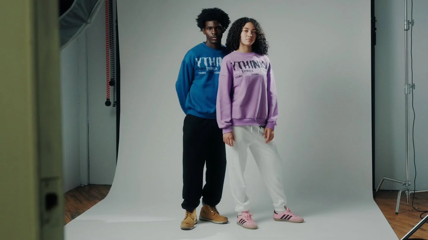 Frame from our project w/ @ythinka for a new streetwear brand launching soon. 
.
Dir: @director_m.scott 
Client: @ythinka 
Models: @shannealyoung @crozettastone 
Studio: @everydaycreativestudios