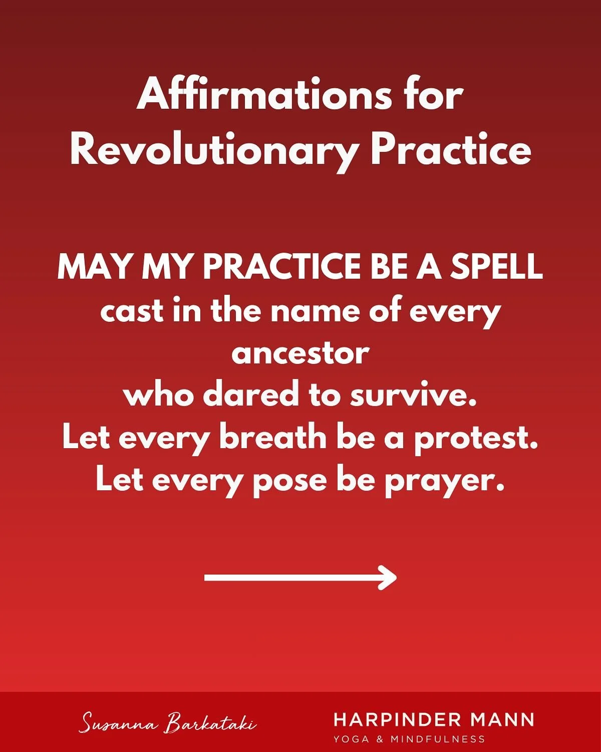 Our ancestral roots twine together. This is a call to remembrance.
We gather on the mat not for perfection but for reclamation.
We practice not to escape but to embody the ancestors&rsquo; fierce wisdom.

Join us for Reclaim &amp; Rise: A Sacred Yoga