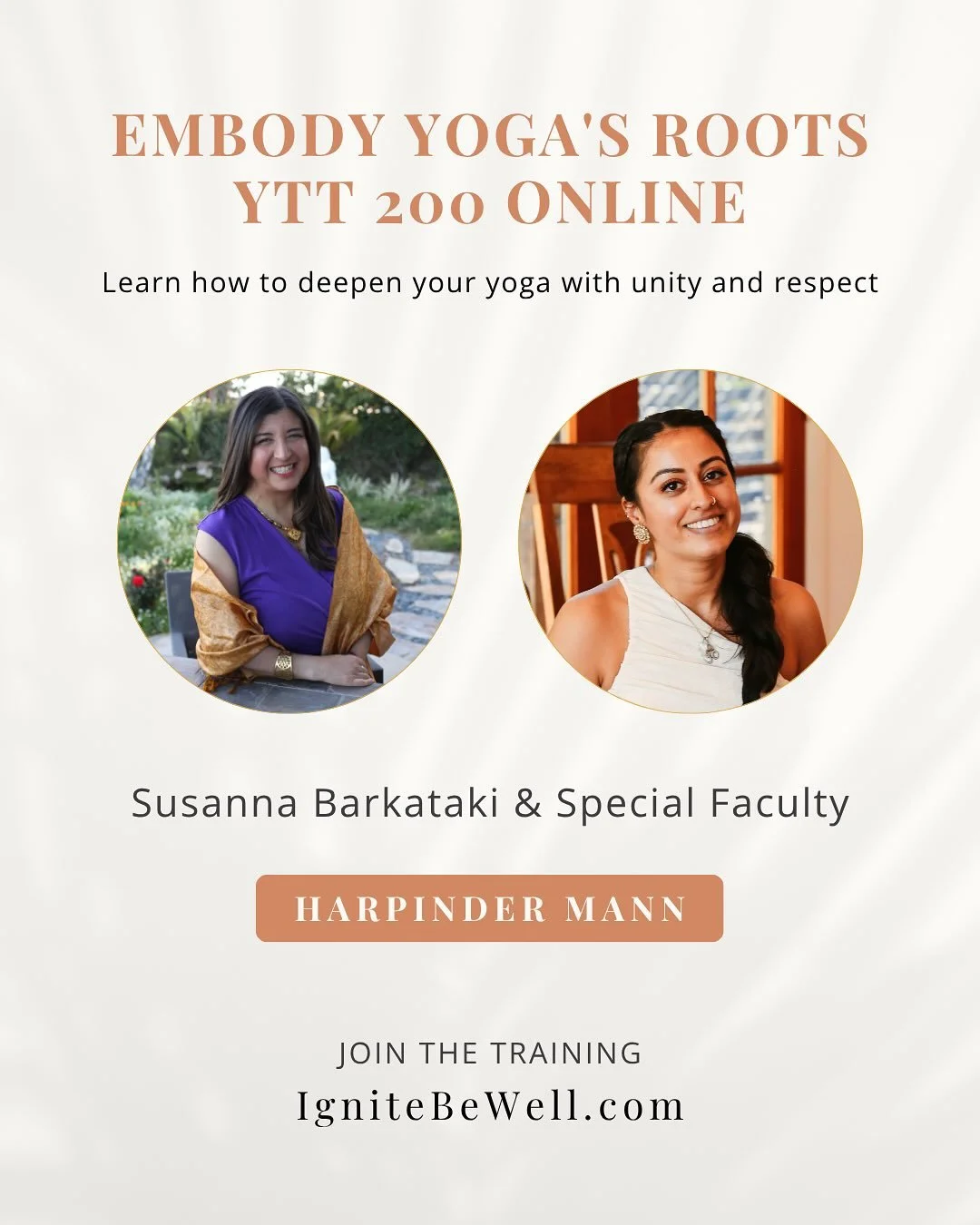 I am honored to be a guest teacher for @susannabarkataki&rsquo;s online 200-hour Yoga Teacher Training 🙏🏽✨🧘🏽&zwj;♀️

I will be leading a workshop on Teaching Yoga with Integrity: Dismantling Appropriation and Honoring Yoga&rsquo;s Roots.

Studyin