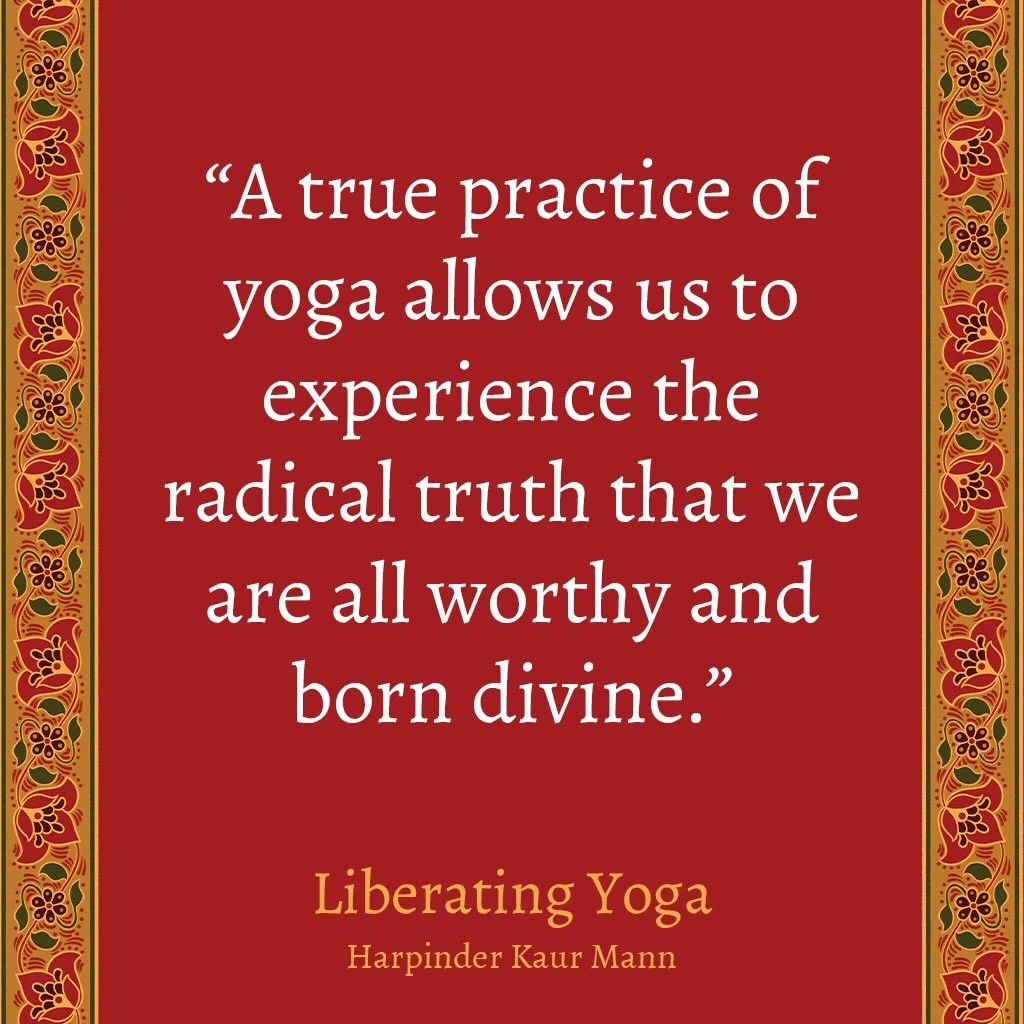A spiritual practice doesn&rsquo;t ask us to turn away or to numb. It never has.

It invites us to meet life fully, respond consciously, and turn inner work into outward actions.

I believe that the true heart of yoga teaches revolutionary love, a ca