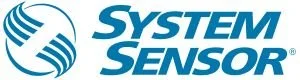 System Sensor logo with blue text and globe icon