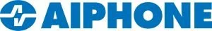 A logo with the text 'AIPHONE' in blue letters accompanied by a circular emblem.