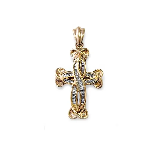 Stylized Budded Diamond Cross