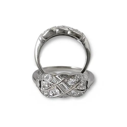 Infinity Style Diamond Ring