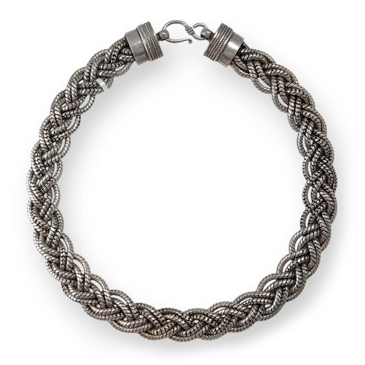 Heavy Woven Necklace