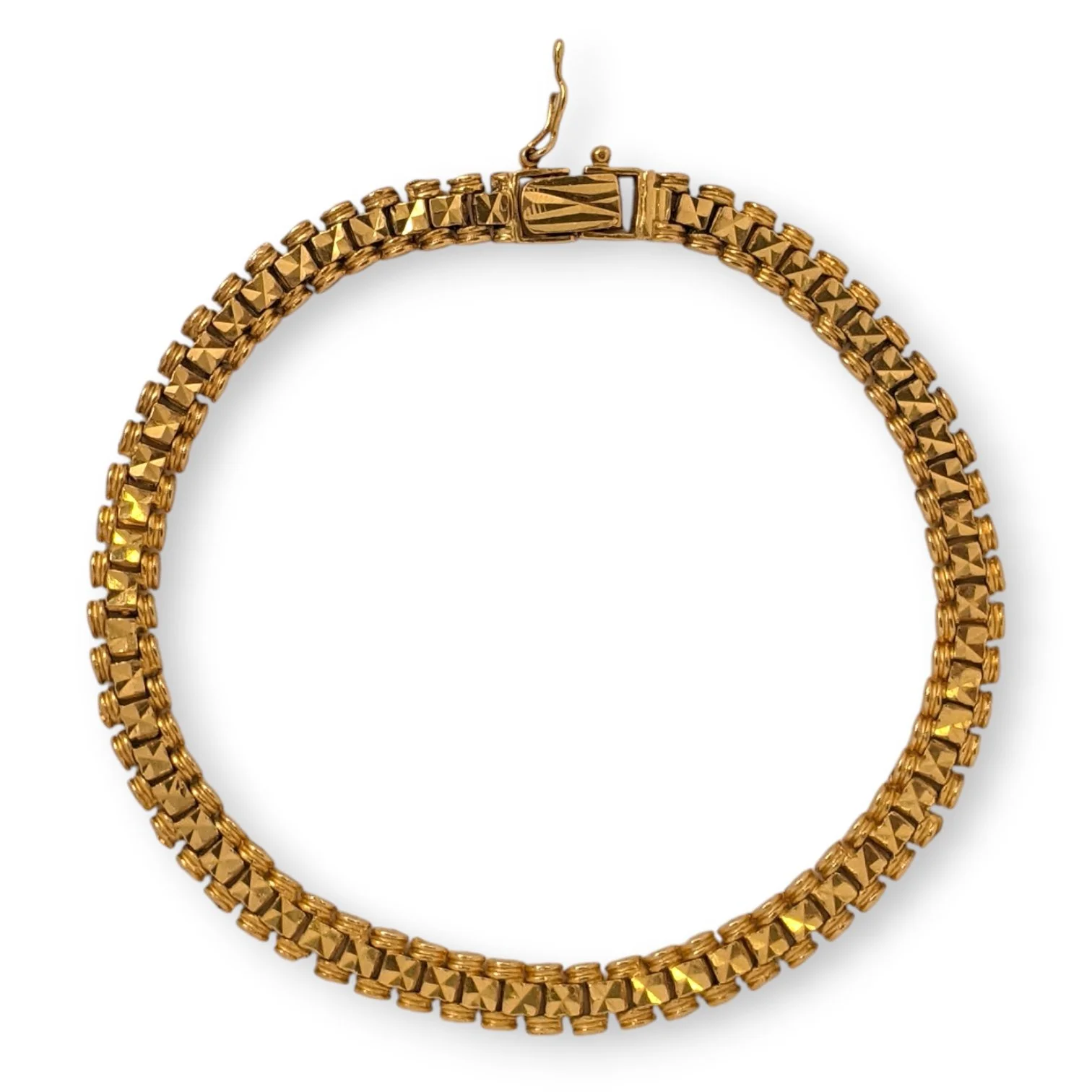 Diamond Cut Bracelet