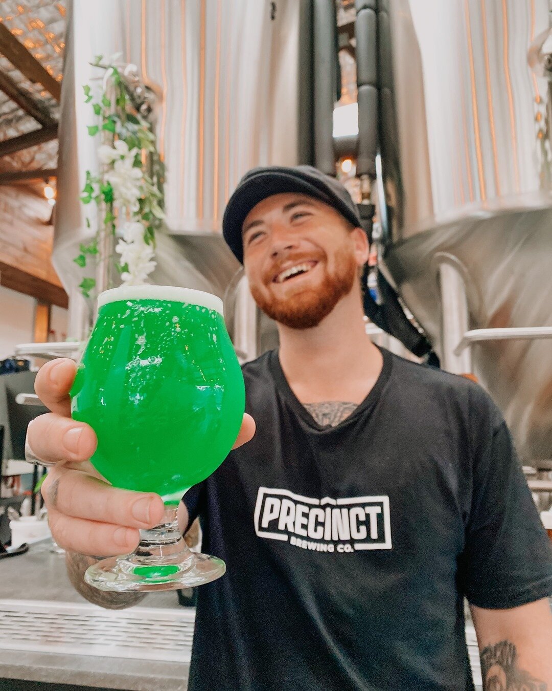 🍀HAPPY ST. PATRICK&rsquo;S DAY🍀⠀⠀⠀⠀⠀⠀⠀⠀⠀
Come in and try our cracker of a green lager we released just for you!!