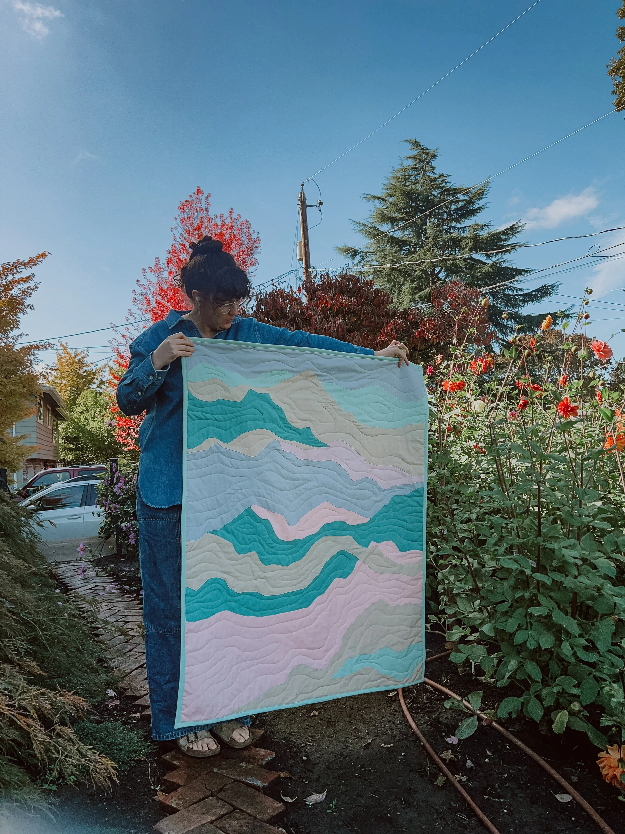 The Layered Crib Quilt, 2025