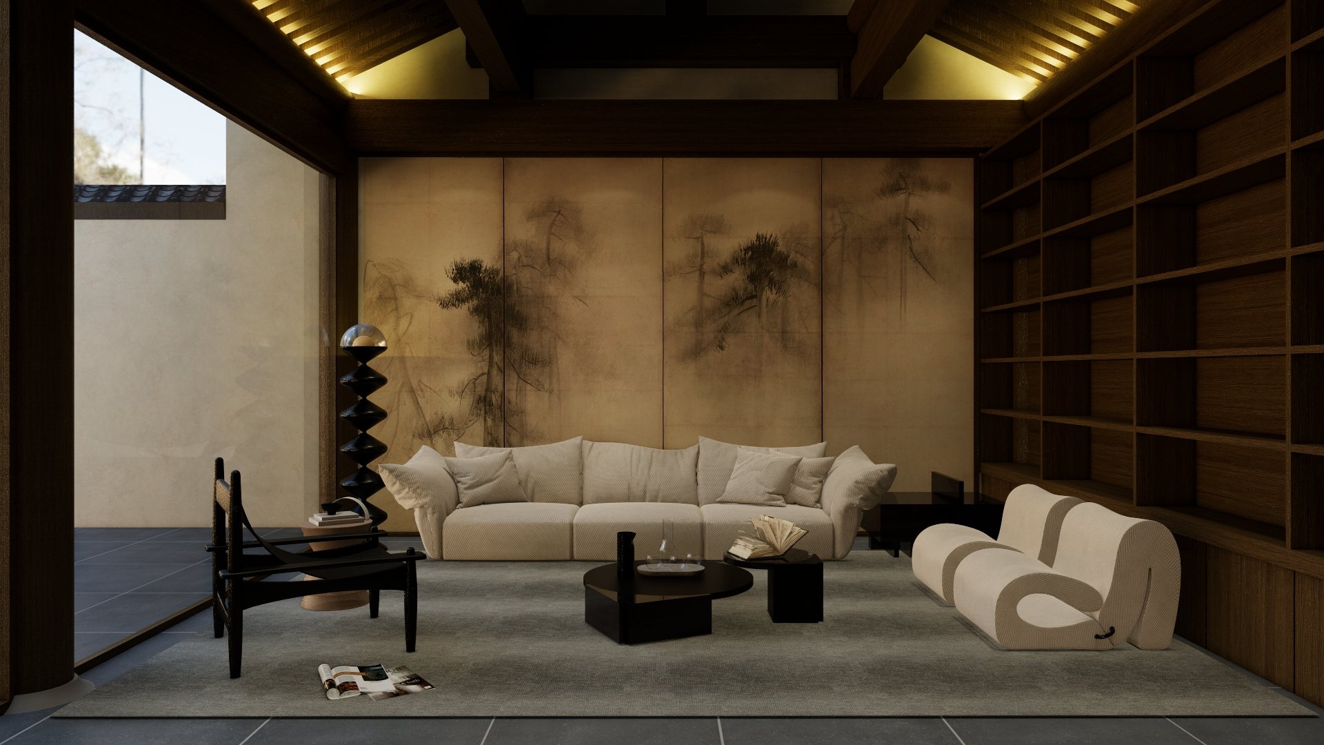 Reception room