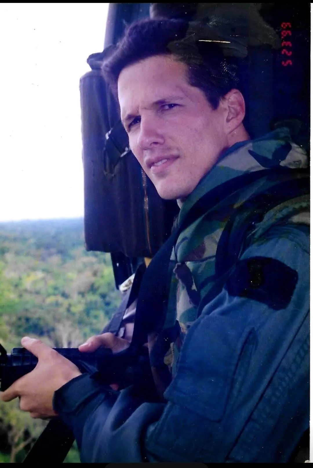 Getting ready to drop into the jungle to fight the drug cartel