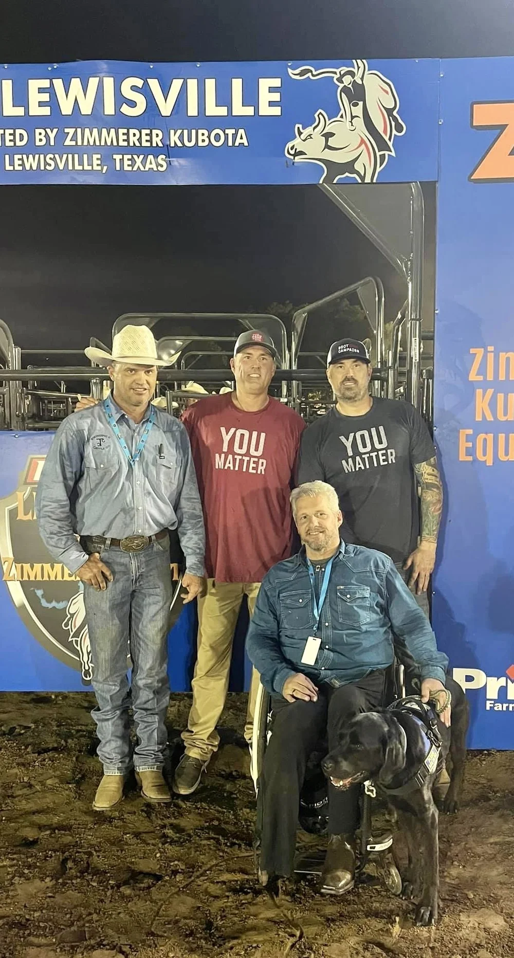 With Jeff Kyle, brother of Chris Kyle (American Sniper)