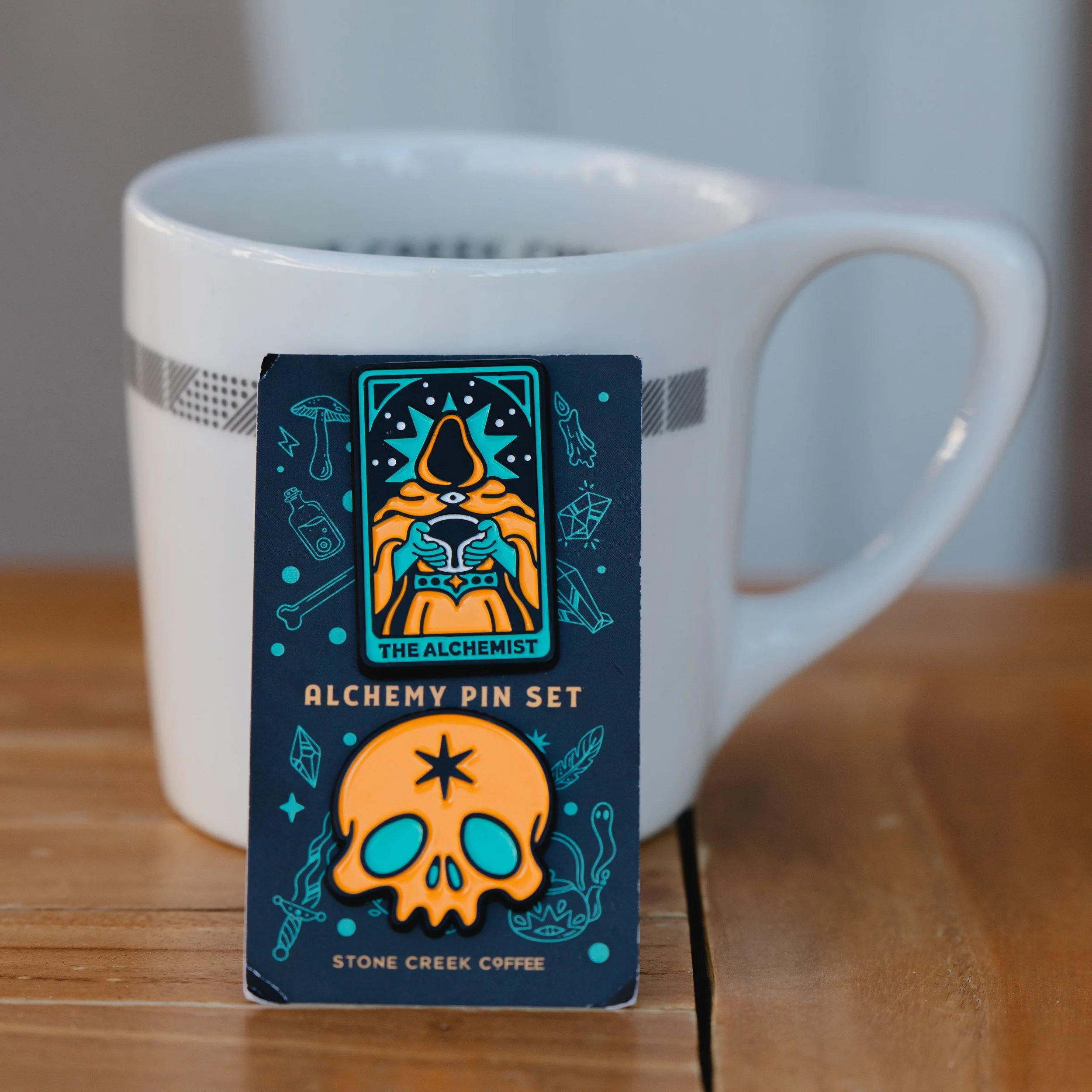 Alchemy Pin Set & Mug