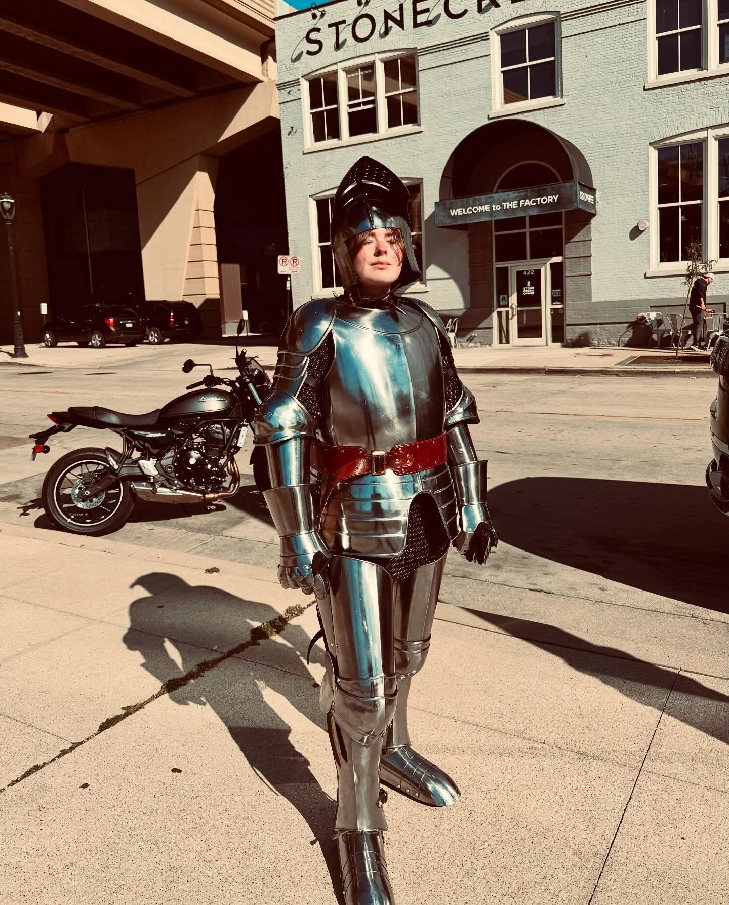 My dream hath come true this day and I feel majestic. ⚔️✨