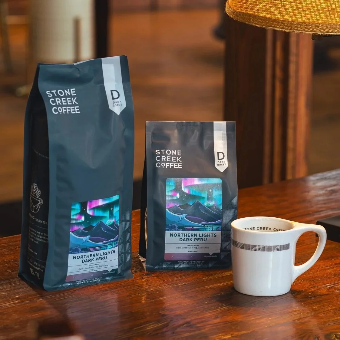 Northern Lights Dark Peru bags in FCT Cafe (1).jpg