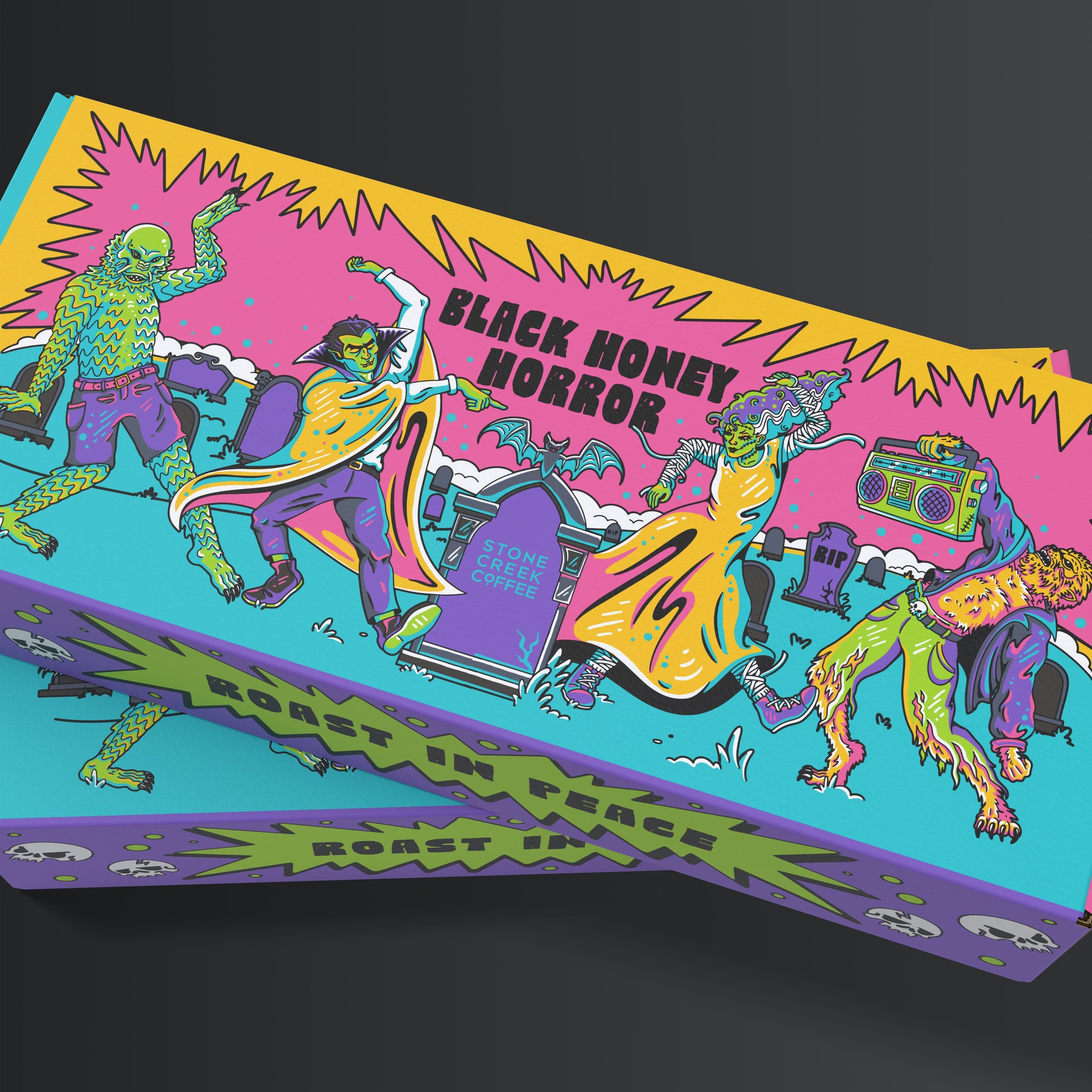 Black Honey Horror Coffee Box Set
