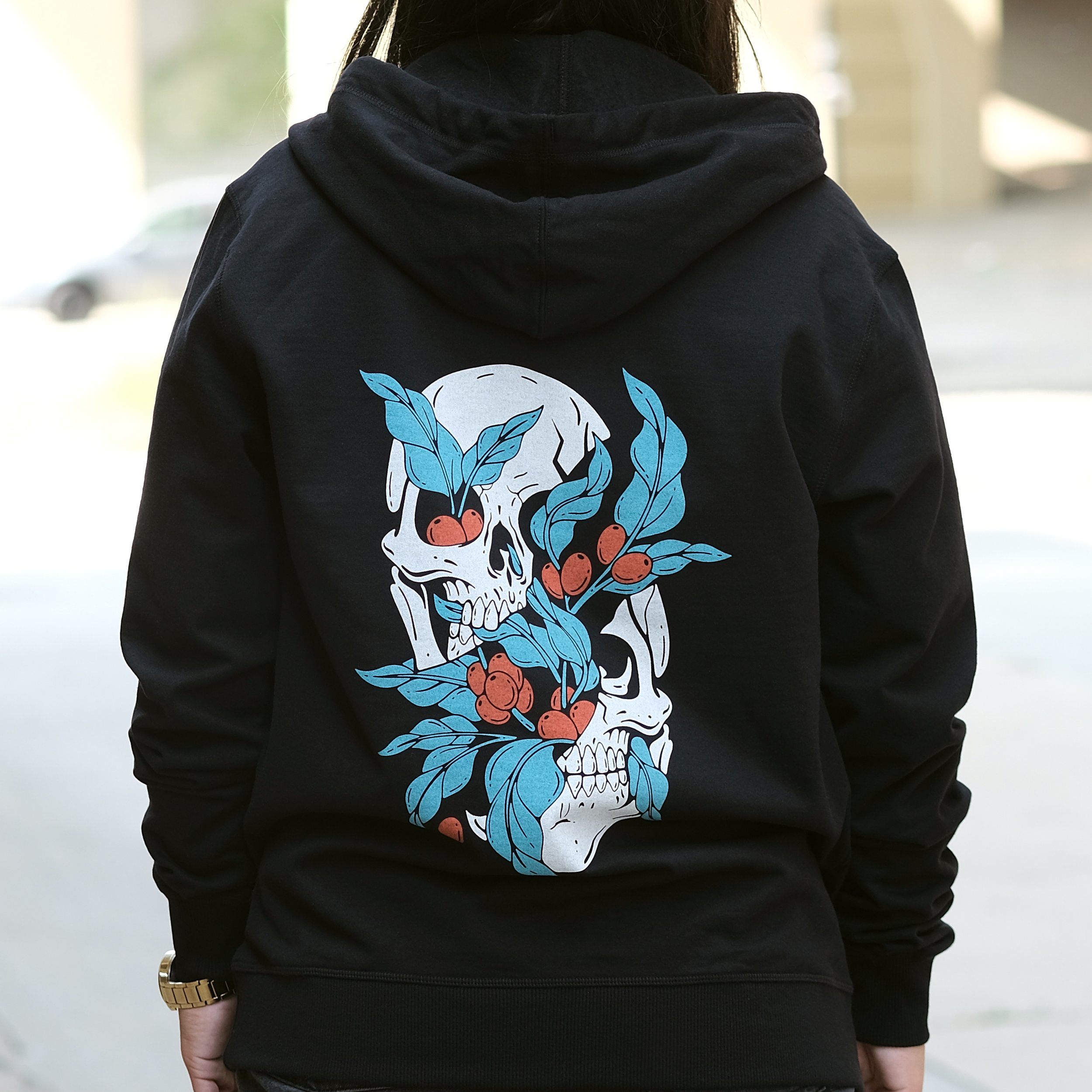 Half Human Half Coffee Hoodie