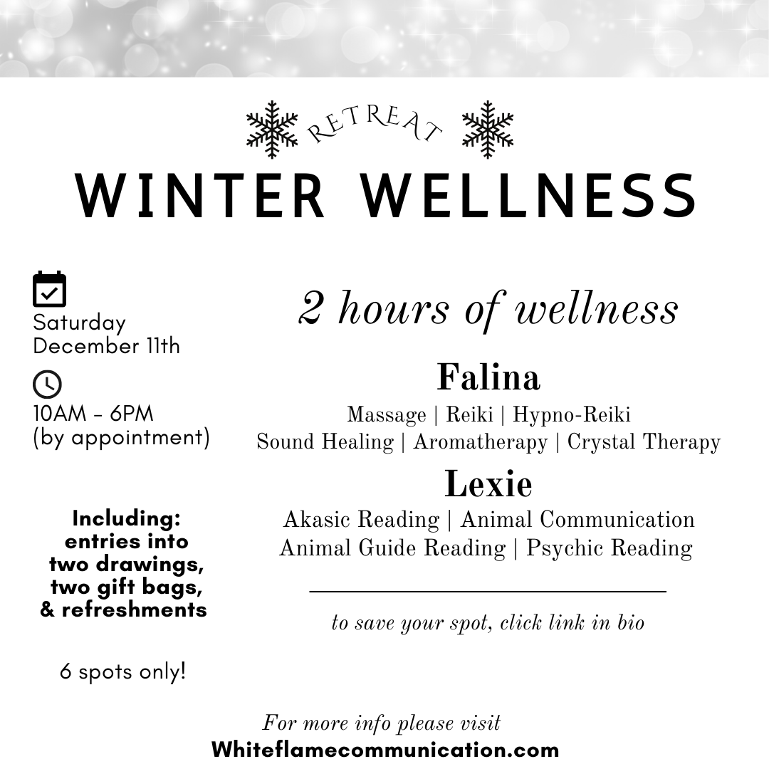 Mind Body Soul Retreat — White Flame Communication