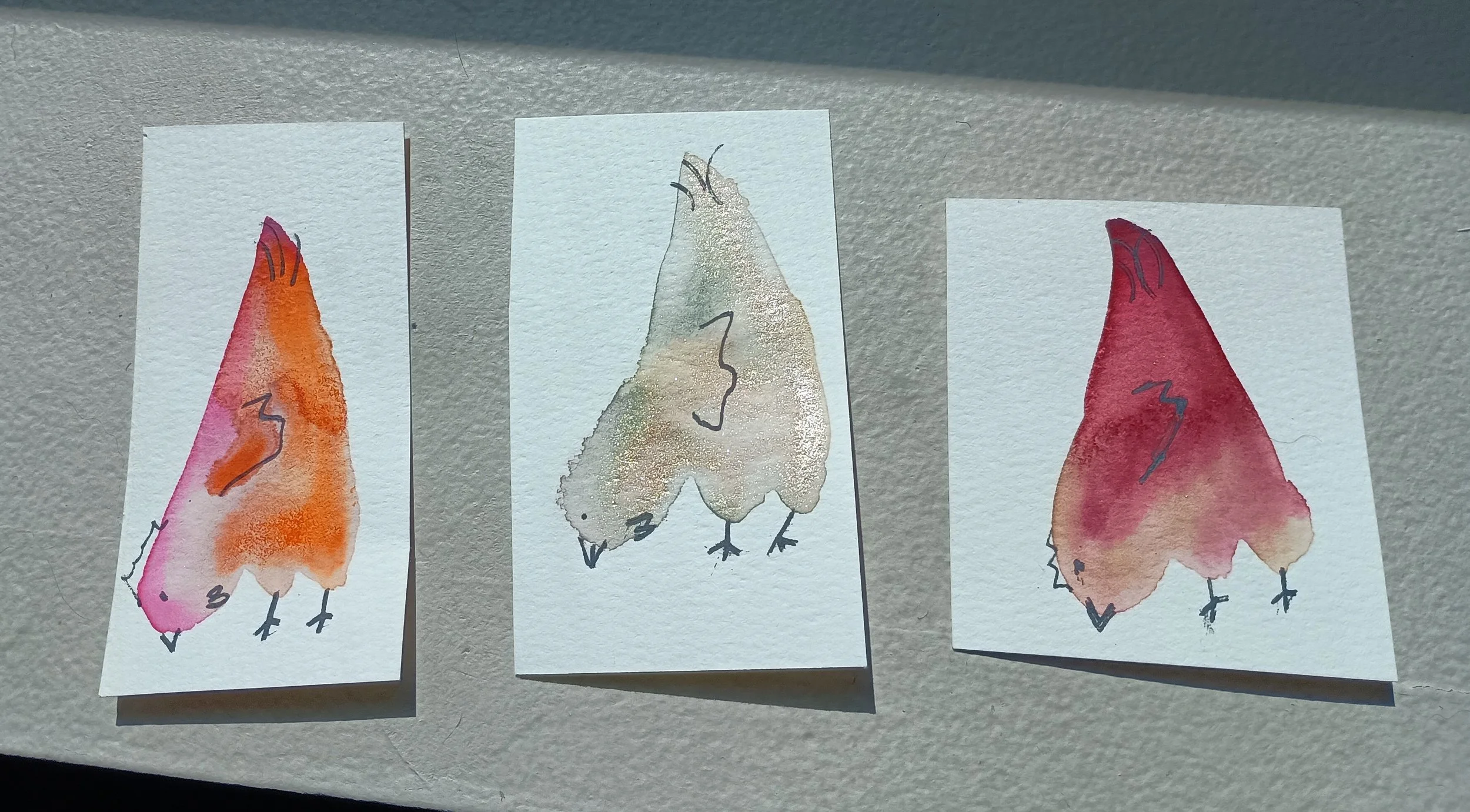 Baby Birds, Gut Healing, &amp; Watercolor Chickens