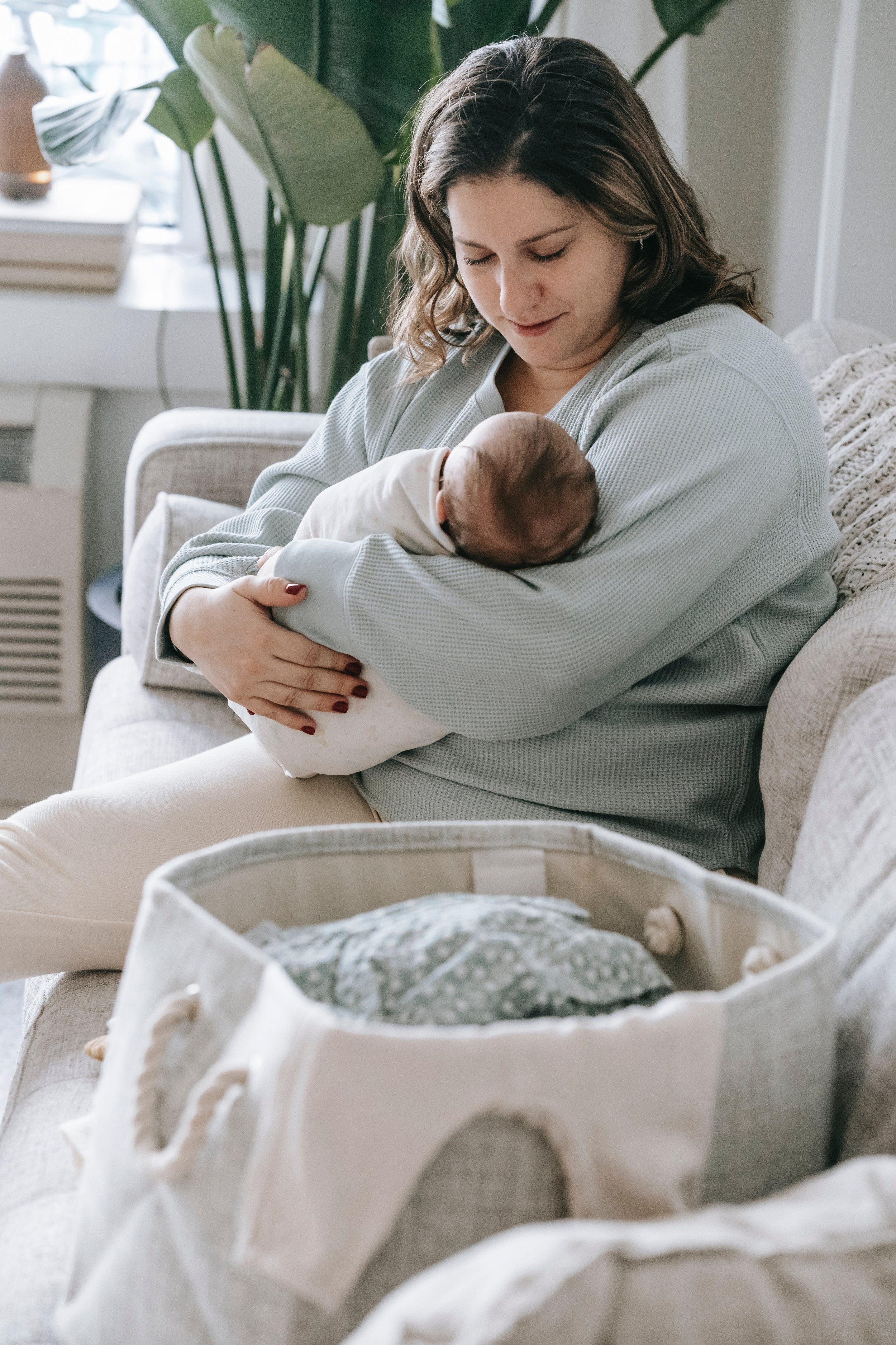 Newborns and their day-night cycle.