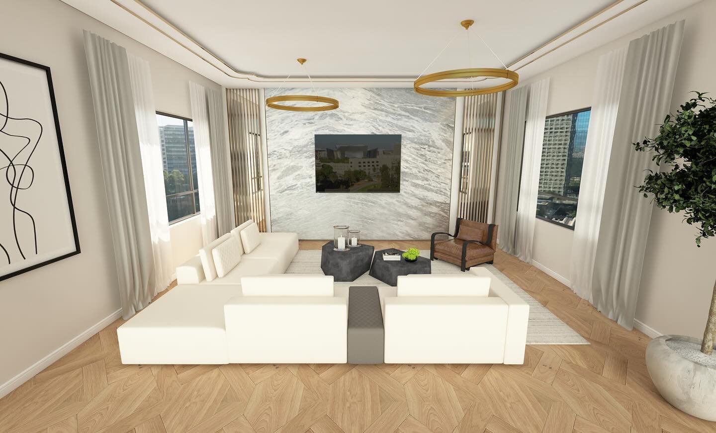I love mixing modern and traditional elements to create a balanced, timeless design. #luxurydesign #luxuryapartments #luxuryliving #luxuryhomes #highenddesign #luxurylistings #highenddesigns #3drendering #3drender #3drenders #rendering3d #moderndesig