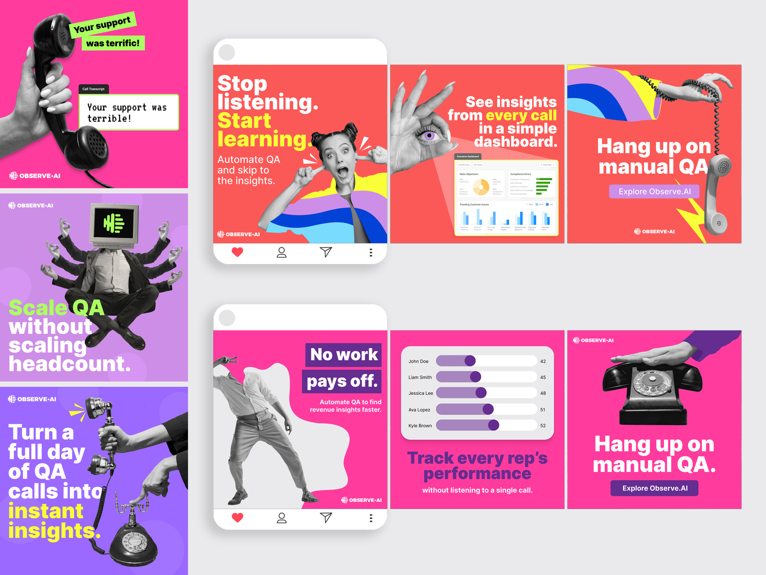 Observe AI Ads