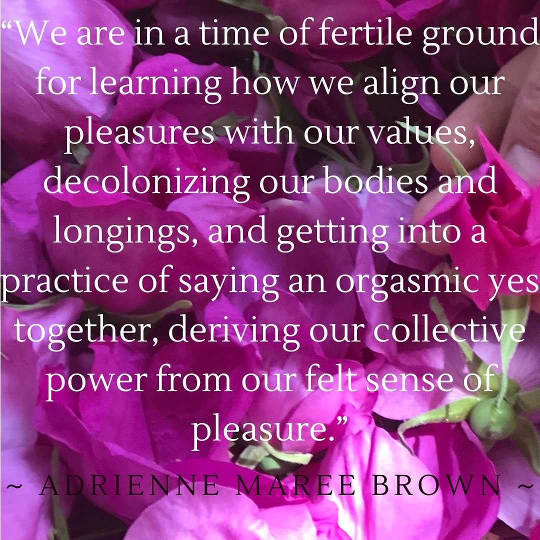 How do we make space for centering pleasure as a measure of healing and freedom? Guided by the principles of adrienne maree brown&rsquo;s Pleasure Activism, we will strategize pleasure practices with plants that empower ourselves, our loved ones and 