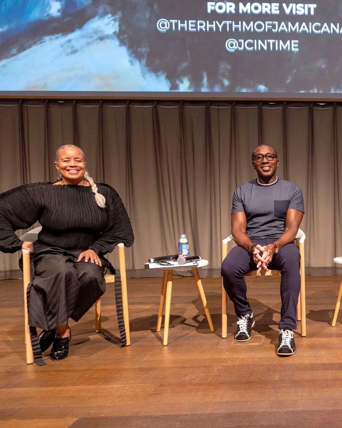 Throwback to Wednesday, October 22 at @pamm. AIRIE&rsquo;s Acting Director, Tracey Robertson Carter, moderated a thoughtful conversation following an exclusive preview of &ldquo;The Rhythm of Jamaican Art&rdquo; (written and directed by John Campbell