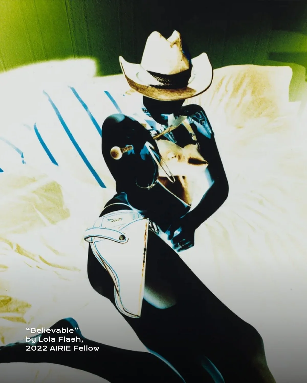 2022 AIRIE Fellow Lola Flash presents &ldquo;Believable&rdquo; with Jenkins Johnson Gallery, in alliance with Marian Goodman Gallery.
On view: November 8 through December 20, 2025
Opening reception: Saturday, November 8, 6&ndash;8 PM
Artist talk: Wit