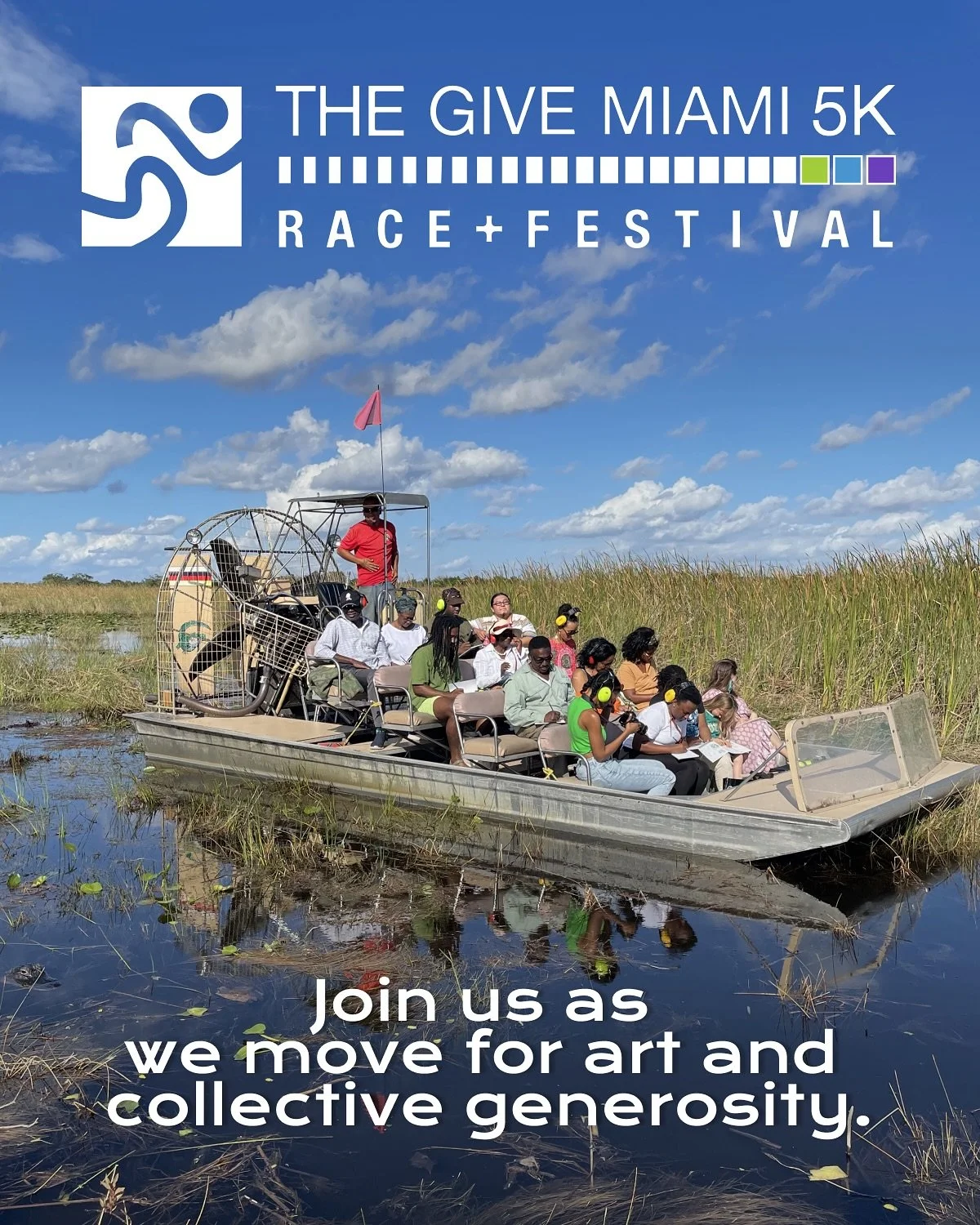 We are honored to invite you to move with us. Run, dance, and cheer for AIRIE. Join this year&rsquo;s Give Miami 5K Race and Festival alongside nonprofits that make Miami more creative, connected, and compassionate. For us, generosity is a movement o