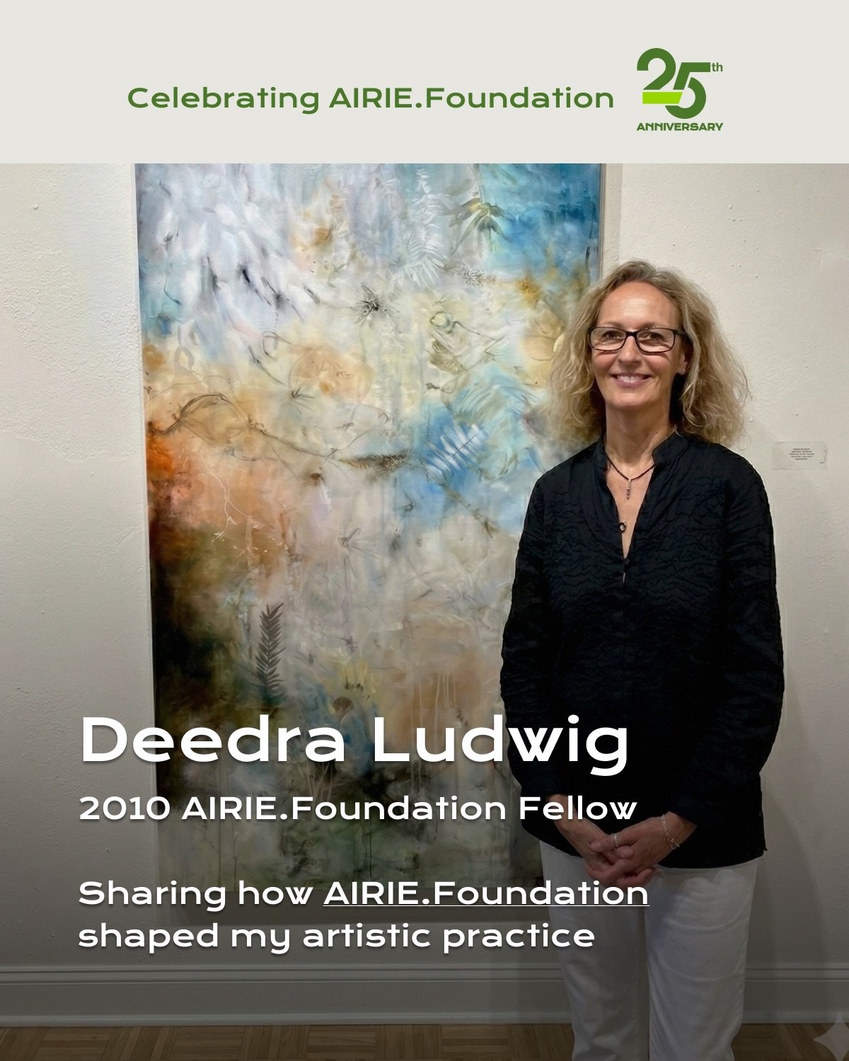 In 2010, painter Deedra Ludwig @deedra_artist joined AIRIE.Foundation for a residency in the Everglades.
Time spent exploring the landscape each day, guided by park staff, deepened her understanding of an ecosystem that is both subtle and powerful. F
