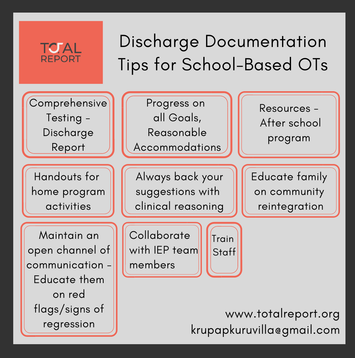 Discharge Documentation Tips for School-Based OTs