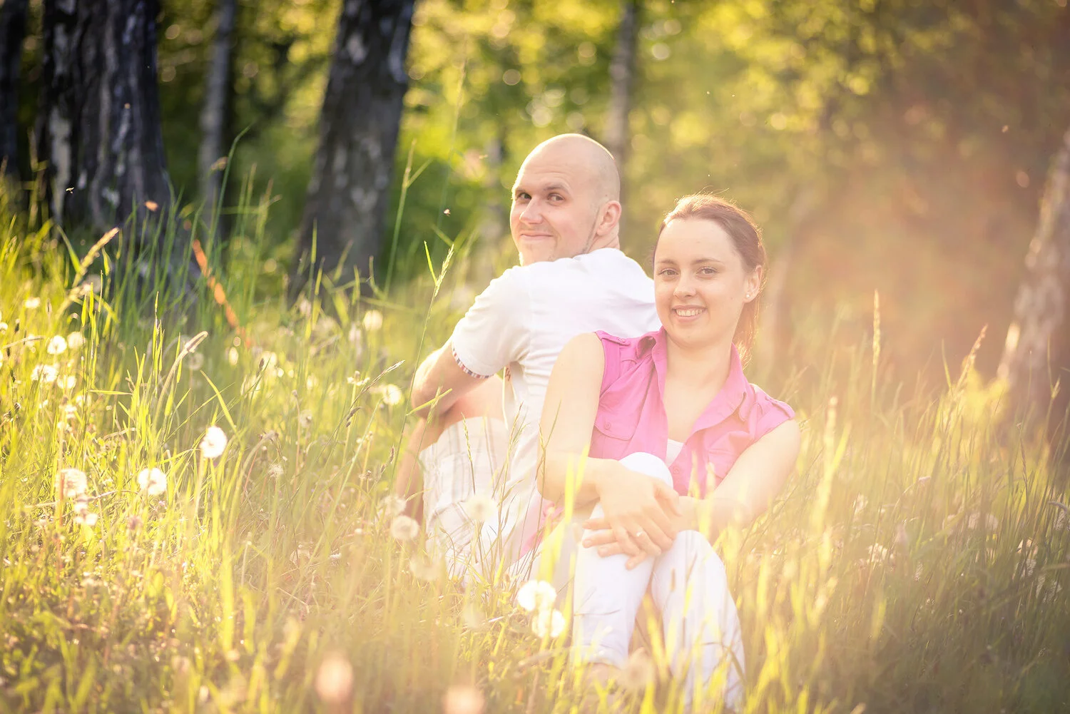 Sesja narzeczeńska - Ania i Grześ