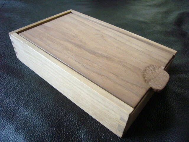 pencil box - california walnut