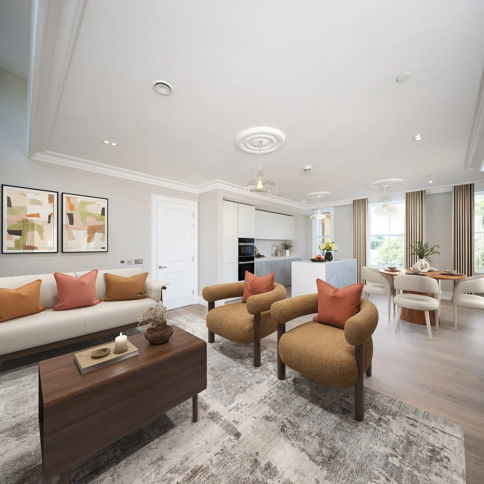 Early buyers select their preferred homes at Richmond Square