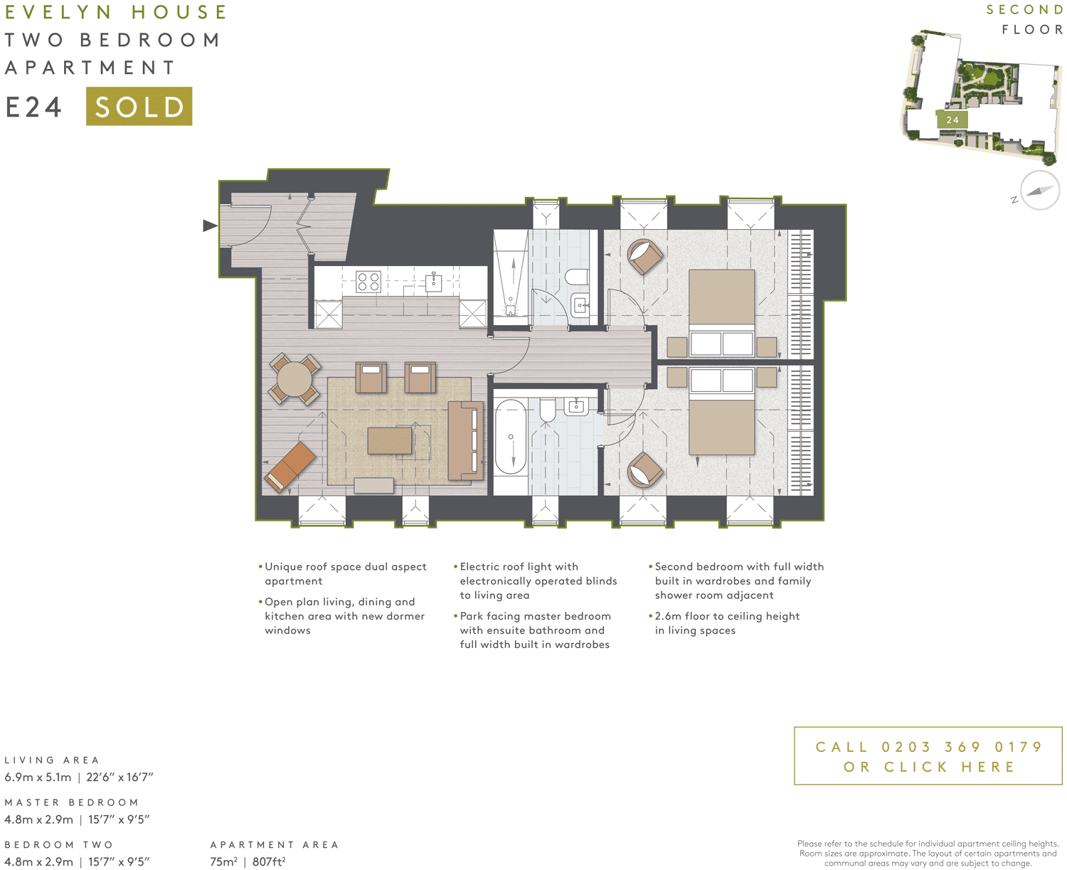 2 Bedroom Apartments for Sale Richmond Upon Thames TW9 — Richmond Square