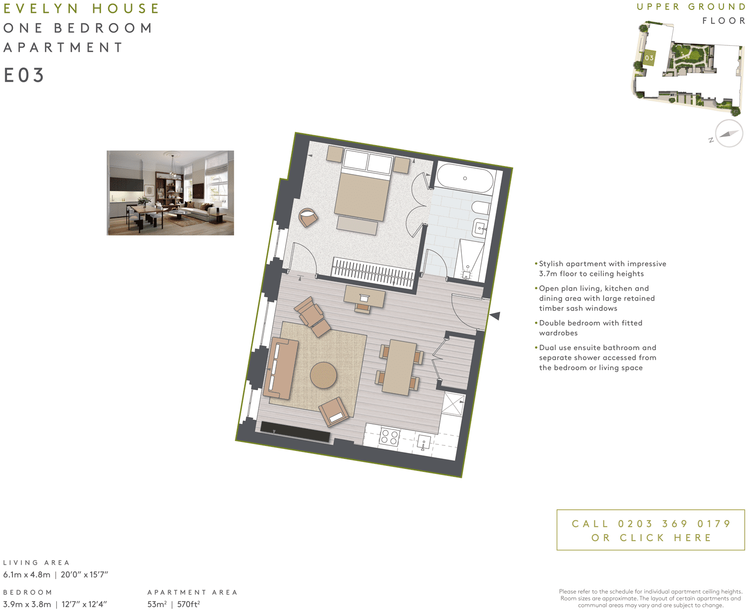 1 Bedroom Apartments for Sale Richmond Upon Thames TW9 — Richmond Square