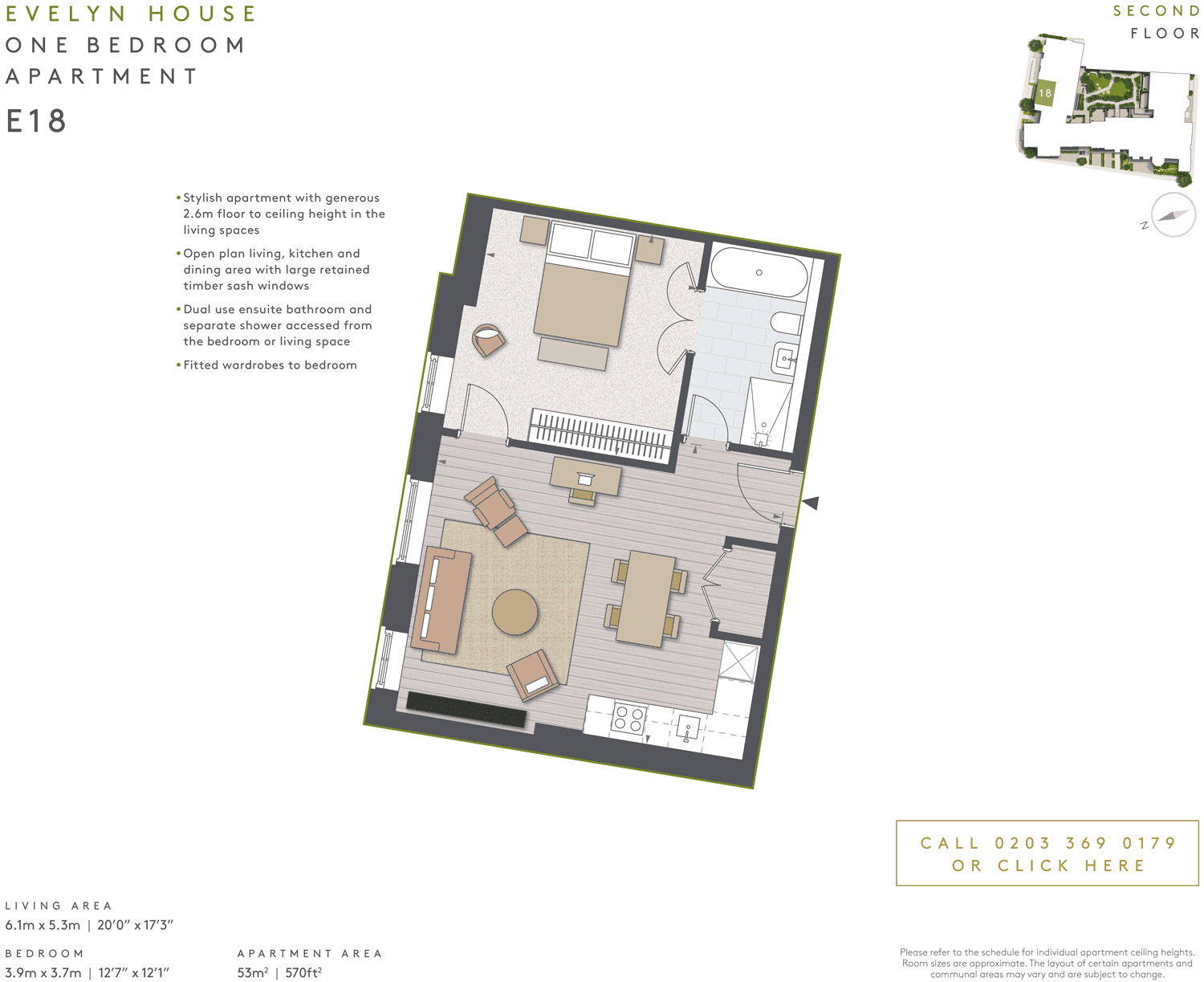 1 Bedroom Apartments for Sale Richmond Upon Thames TW9 — Richmond Square