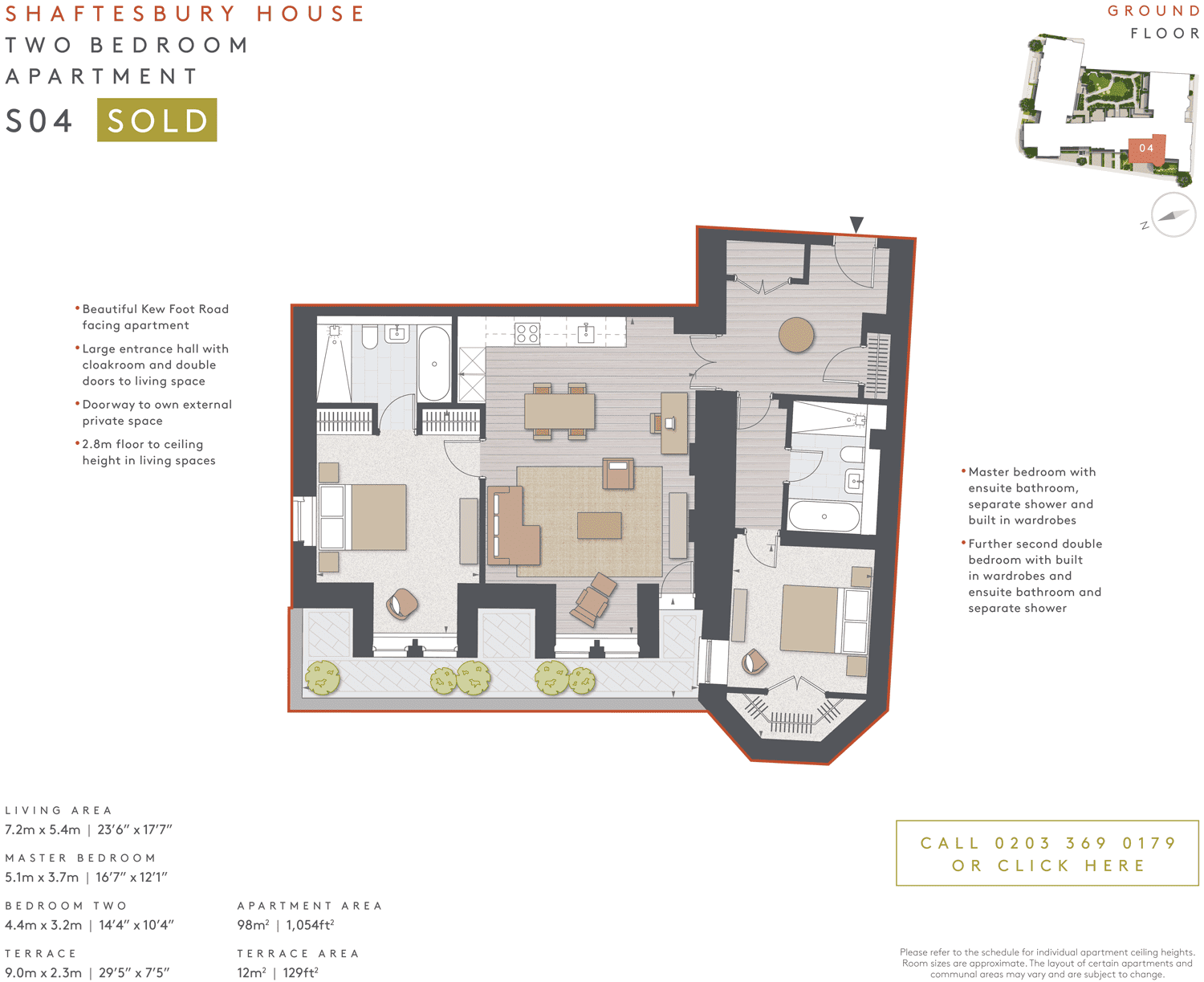 2 Bedroom Apartments for Sale Richmond Upon Thames TW9 — Richmond Square