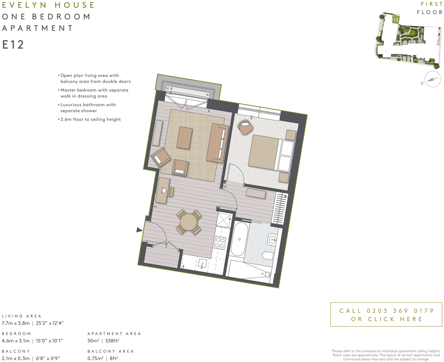 1 Bedroom Apartments for Sale Richmond Upon Thames TW9 — Richmond Square