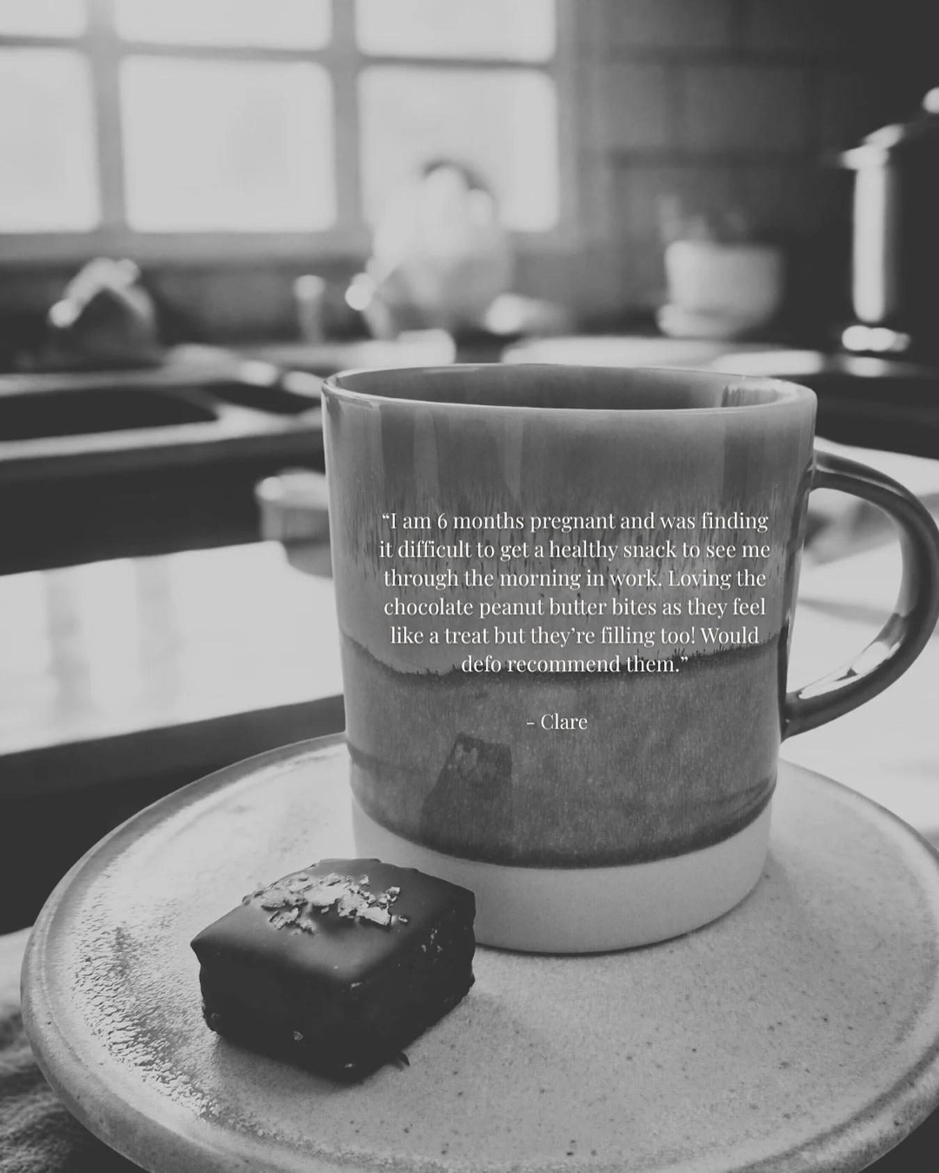 A big thank you to Clare for this lovely review 🥰 

We&rsquo;re so happy our chocolate peanut butter bites are giving you (and bump!) that little lift through the mornings ✨
.
.
.
#ruafood #chocolateandpeanutbutter #chocolatebites #plantbasedsnack #