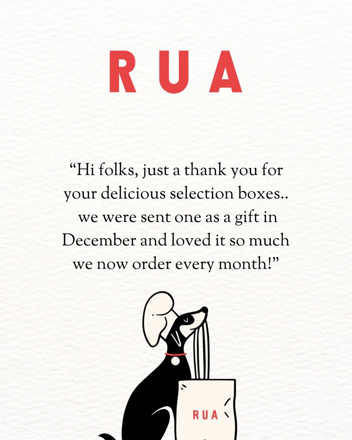 We checked&hellip; it&rsquo;s not an April Fools. They actually mean it!

🥹❤️

#ruafood #customerlove #aprilfools #nourishingfood