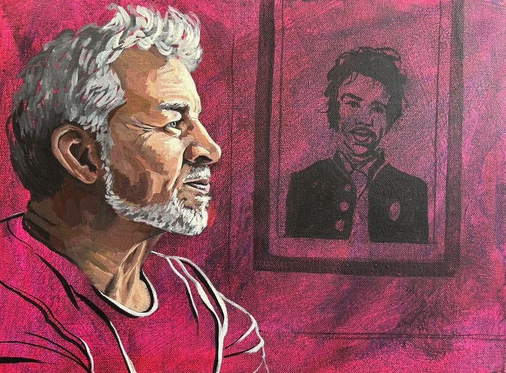 Karl |
Original acrylic on canvas. 40x30cm |
£150