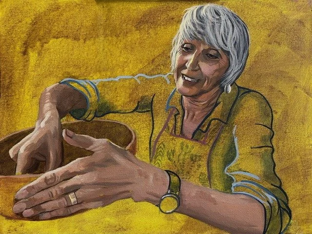 Gail | acrylic on canvas | 60x50cm | £190