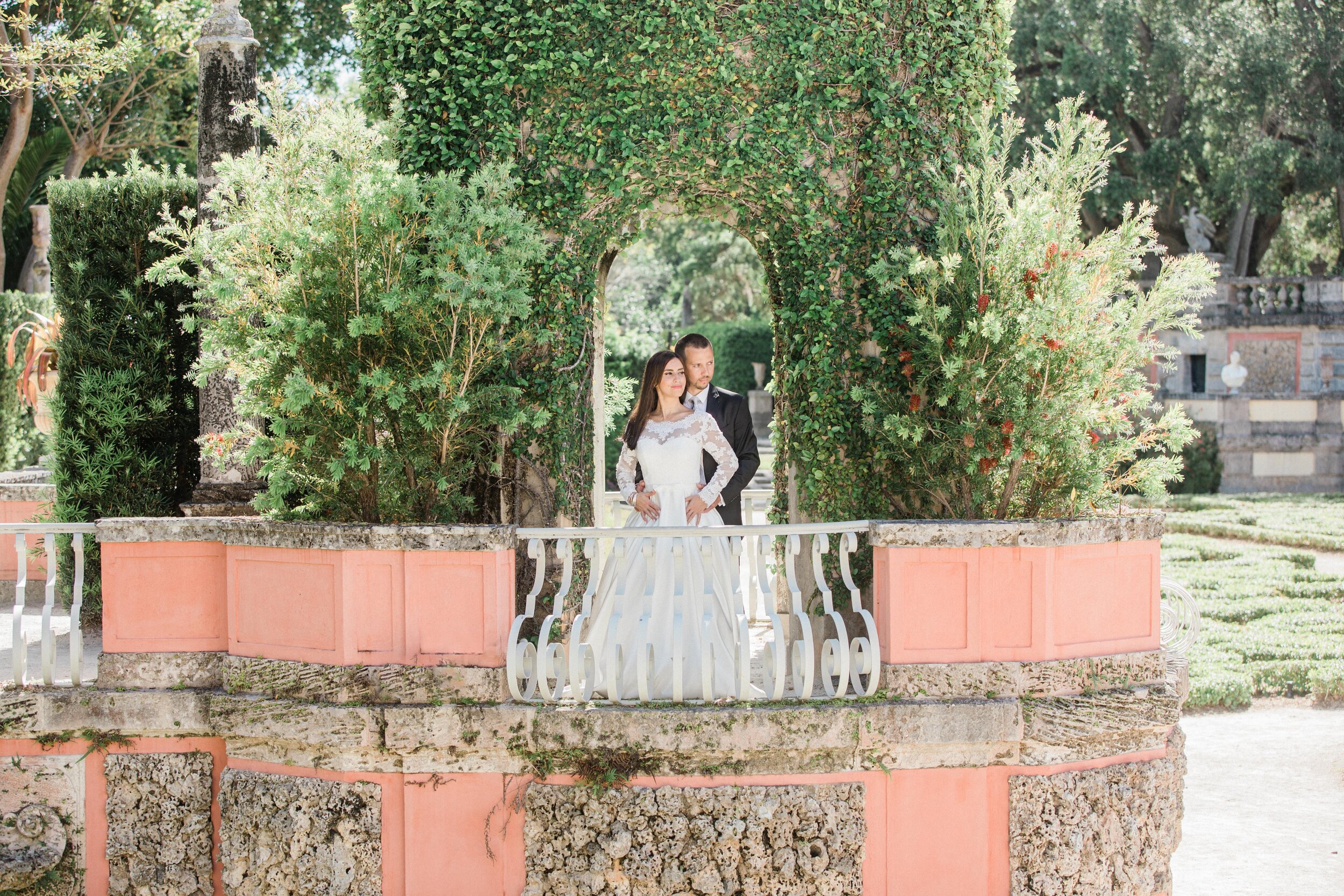 Classic Wedding at Miami Vizcaya Museum