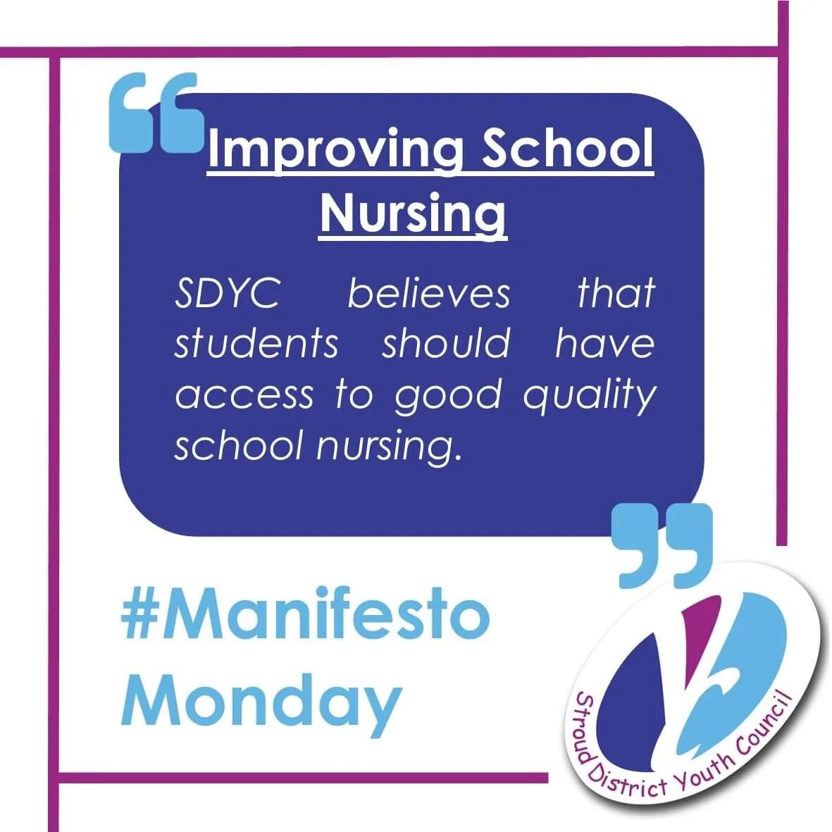 Our social media campaign series continues 😄: 

The #ManifestoMonday initiative will see us sharing one of SDYC's Manifesto statements each week - the series will reflect the diversity of SDYC's work &amp; the range of issues affecting young people.