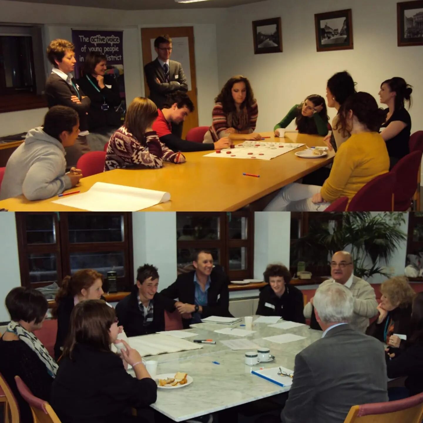This weeks #throwbackthursday is back to the autumn of 2012. SDYC members attending an SDC corporate consultation event 📣🗣💼✍️

@steveyouthworker @sebyouthworker @strouddistrictcouncil 

#strouddistrictyouthcouncil #stroudyouthvoice #stroudyouth #y