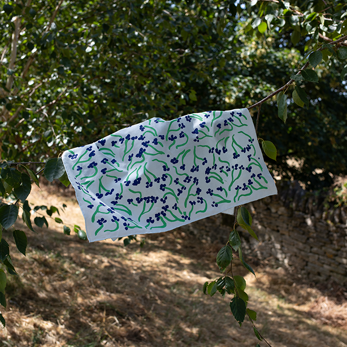 Screen Printed Scarf by Rosie McGuinness